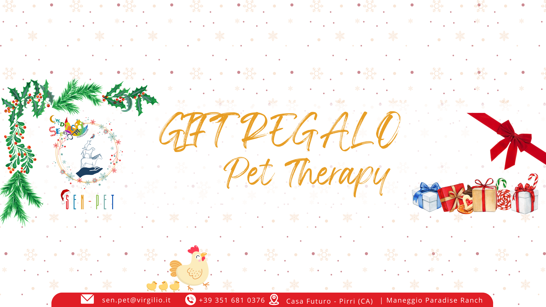 Gift Card: a Natale regala un’esperienza di Pet Therapy!